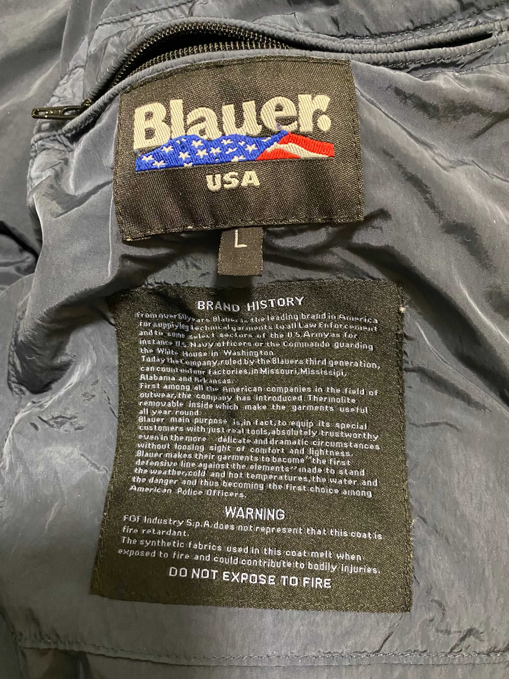 ''Blauer USA''оригинална мъжка пухена парка Л размер