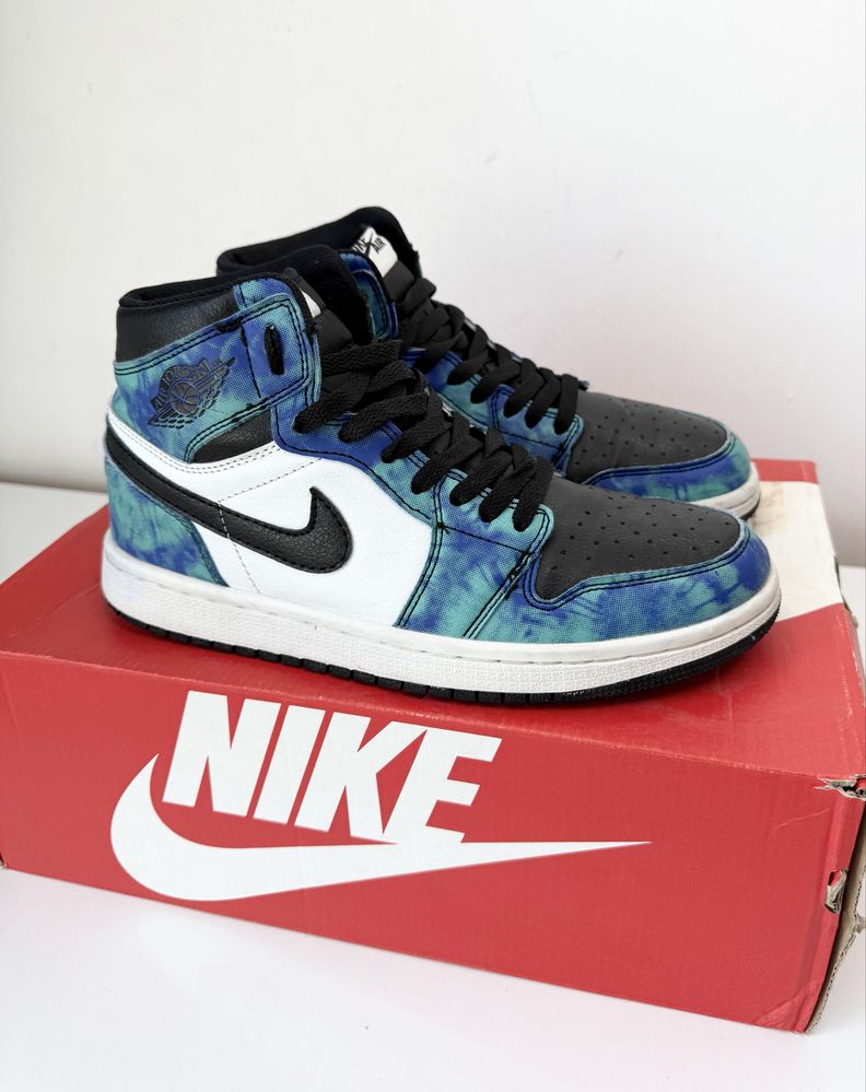 Air Jordan 1 High Tie Dye ( 40) 25см. Маратонки