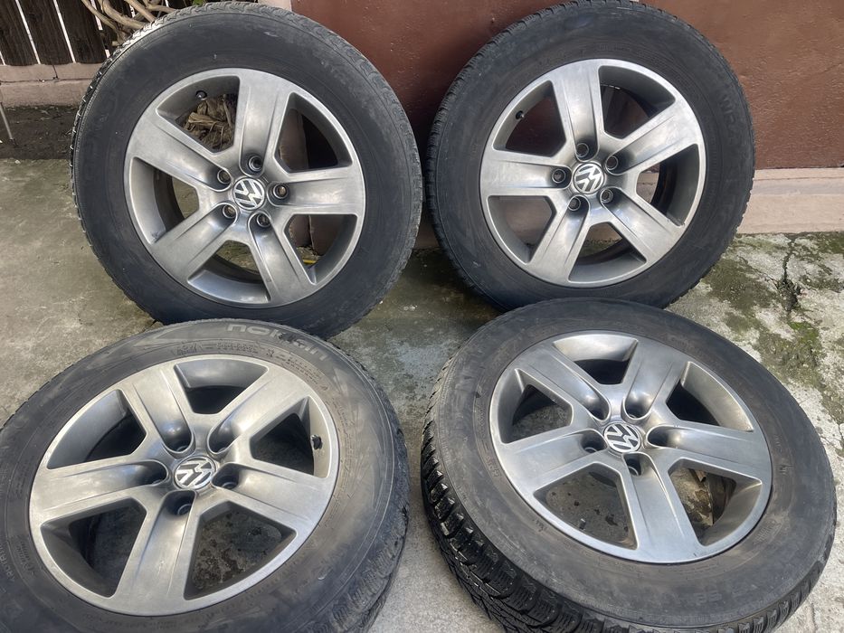 Jante 5x112+ Cauciucuri  iarnă 215/60 R16