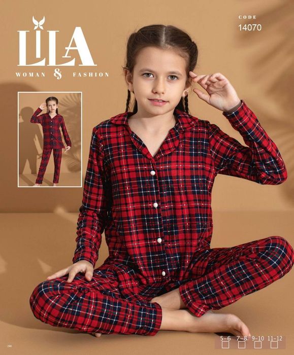 Пижама для девочки 5-6 лет Турецкая