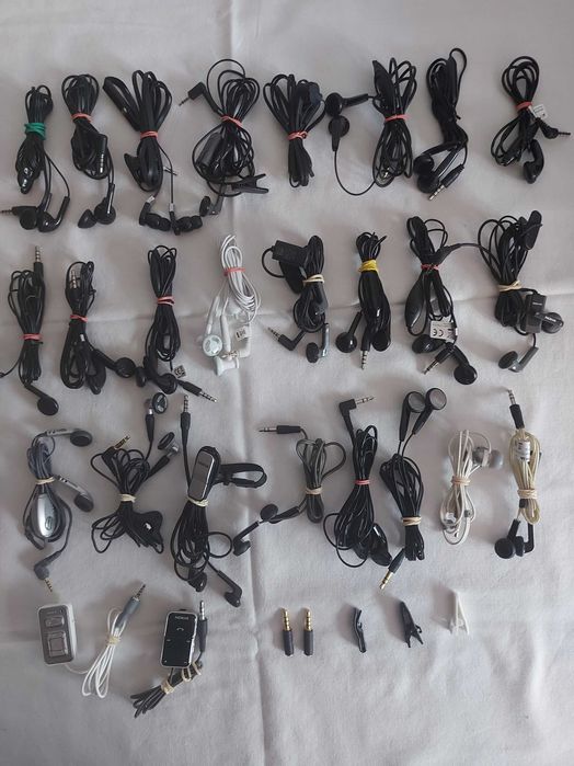 Casti Hands Free cu fir, telecomanda multimedia cu fir, reductii jack