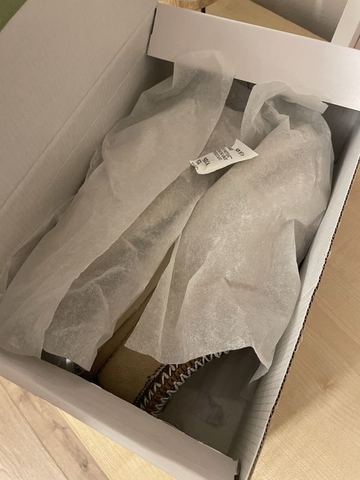 Papuci tip UGG, 36, bej