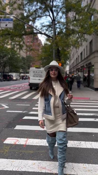 Zara дънков елек