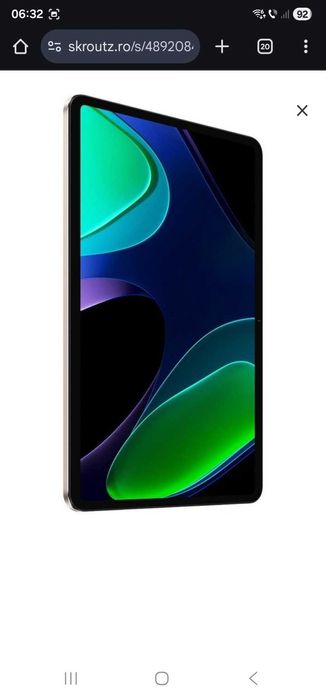Tableta Xiaomi pad 6 6+2gb RAM/128gb ca nouă cadou perfect de Crăciun.