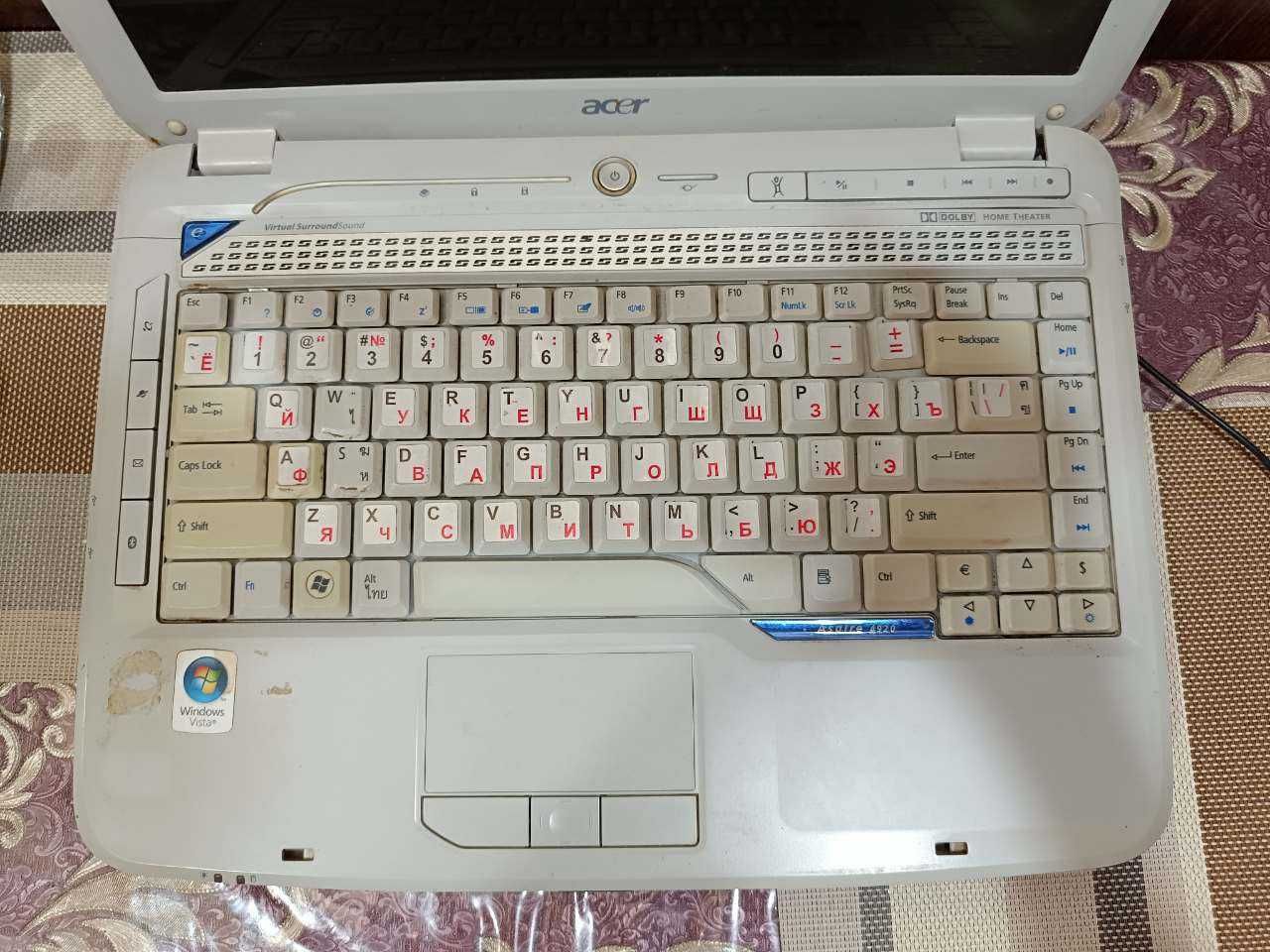 Продам Ноутбук ACER ASPIRE 4920