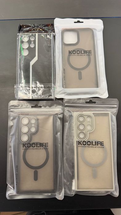 Husă s24 ultra cuntot cu fooie inclusă