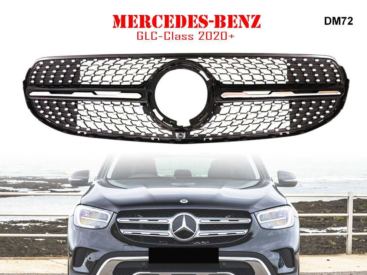 Предна Решетка Диамант Mercedes GLC X253 Мерцедес ГЛЦ Х253 2019+ АМГ