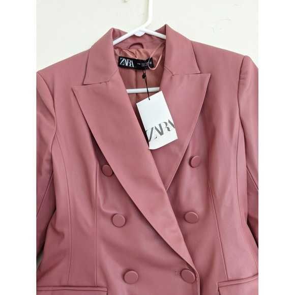 Sacou Zara, roz prafuit ,Size 36 NOU cu eticheta, colectie noua 2023