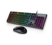 | Клавиатура Комплект keyboard&mouse HP KM300F Gaming