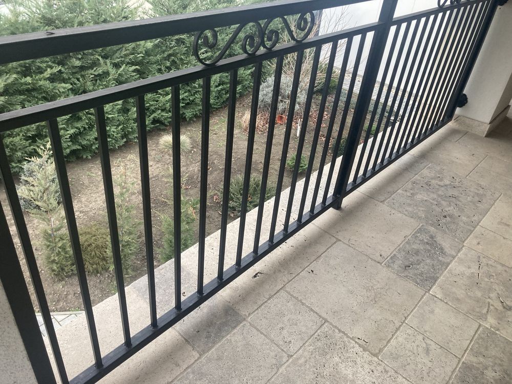 Balustrada balcon fier forjat