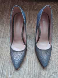 Туфли серого цвета размер 37