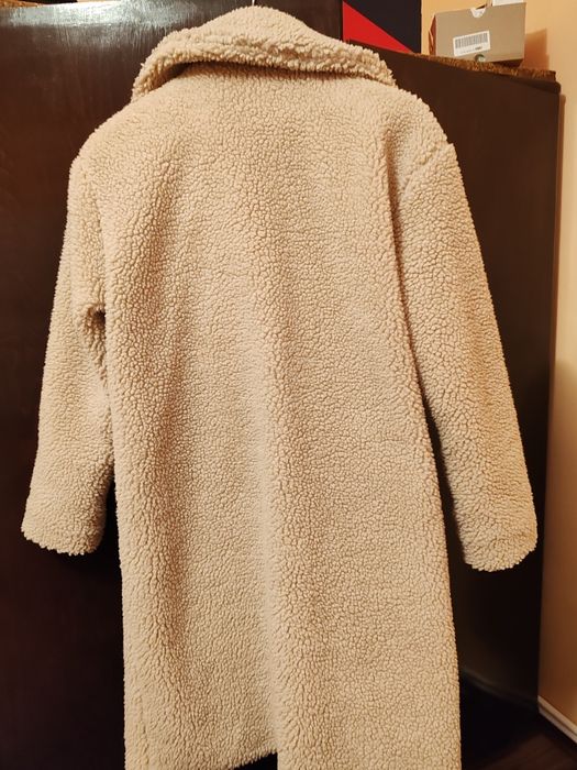 Haină teddy mărimea S oversize