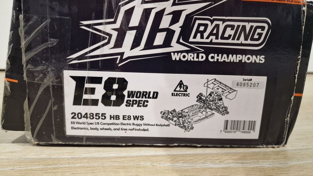 Kit masina electrica Buggy HB Racing E8 World Spec 204855