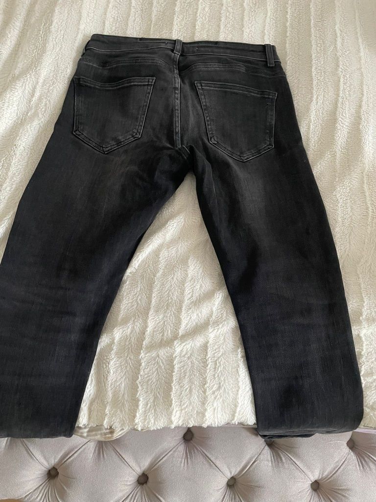 BLUGI  ZARA  negri slim fit