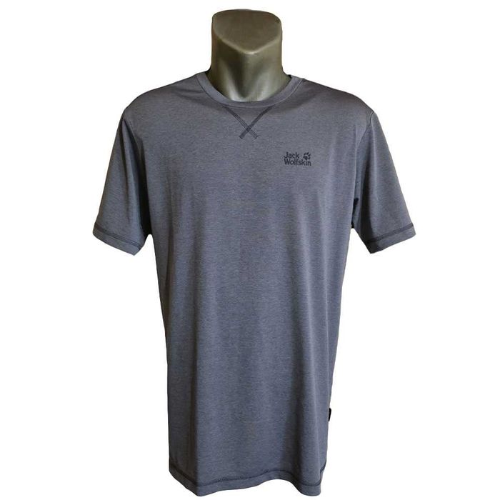 Нова Jack Wolfskin Crosstrail Мъжка Тениска Туризъм Ежедневна Спорт XL
