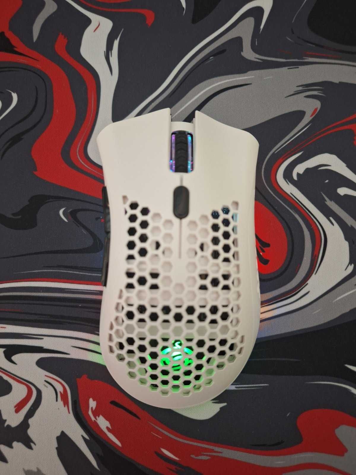 Безжична геймърска мишка BM600 – RGB подсветка, презареждаща, USB 2.4G