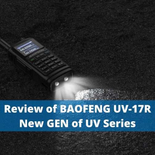 Нова ТРИбандова BAOFENG UV 17 Ultra 27w 13000mah и 17pro цветен диспле