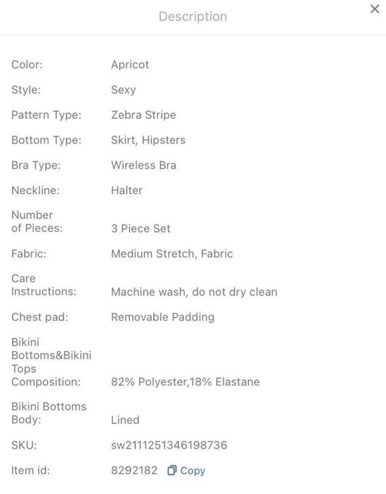 Costum de baie SHEIN