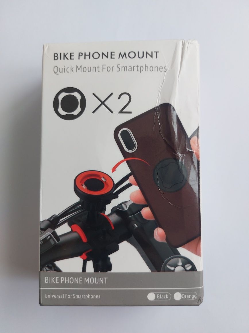 Комплект стойка за телефон за колело