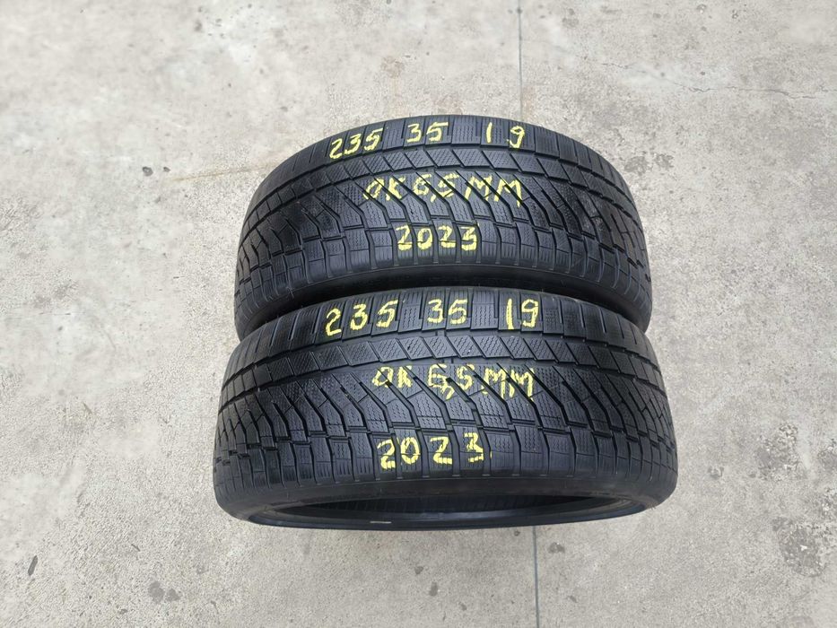 Doua anvelope iarna 235 35 19 falken eurowinter HS02 6,5 mm dot 2023