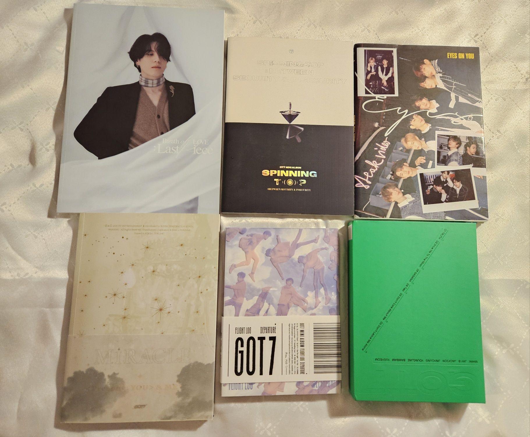 KPOP албуми:Got7,Monsta X, EXO,Jay B