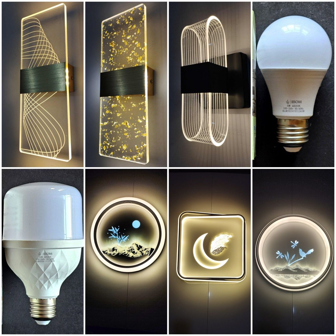 LED LAMPA "IBOM NEW LIGHT"широкий ассортимент осветительных приборов.