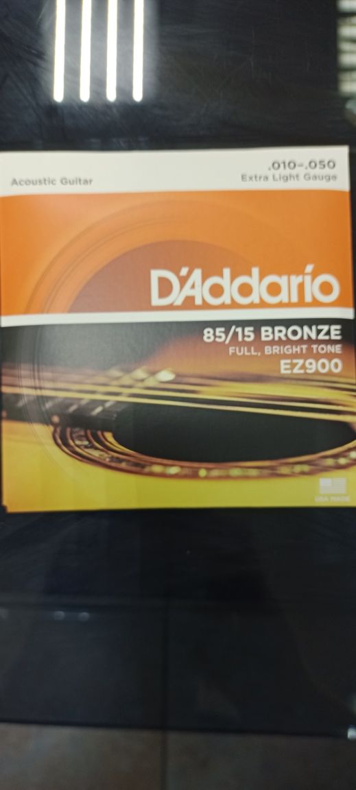 Струны акустические D'Addario MADE IN USA в маг."СПУТНИК"