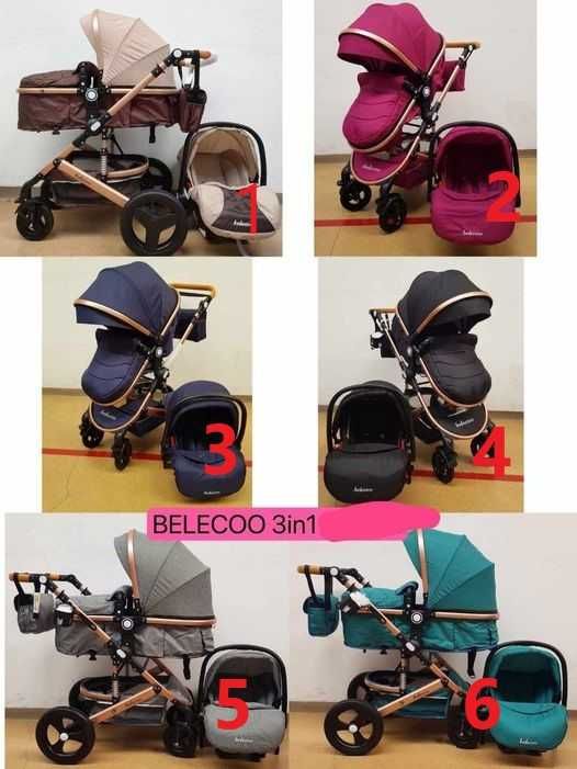 carucior belecoo 3in1