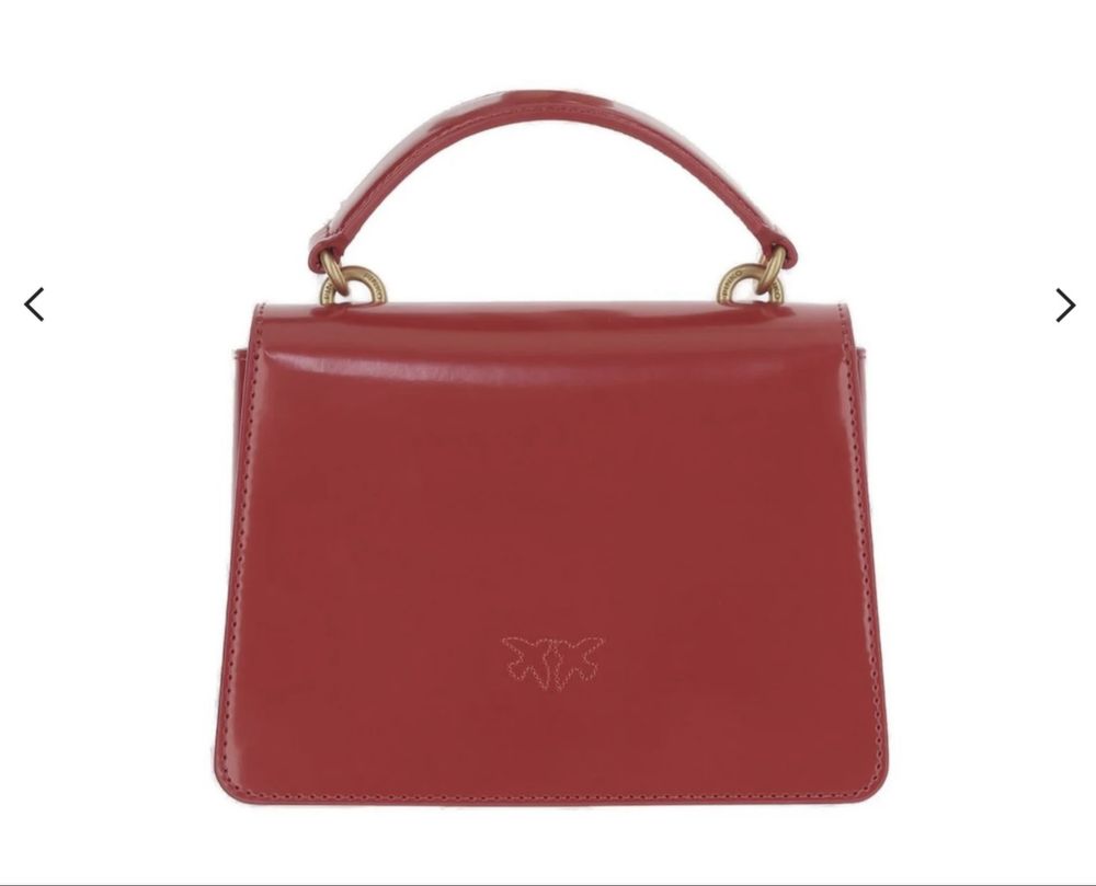 Нова дамска чанта Pinko Love One Logo Plaque Mini Bag
