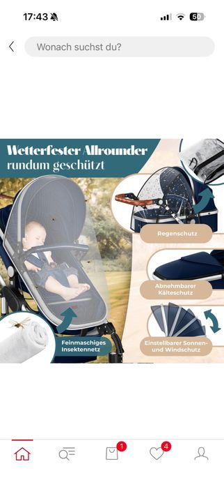 Carucior 3 in 1 nou. Desfacut pentru verificare