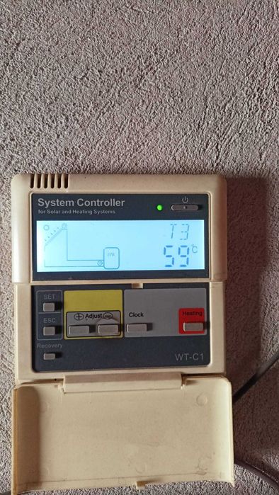 Vand controler Westech tip WT-C1 pentru  boiler solar