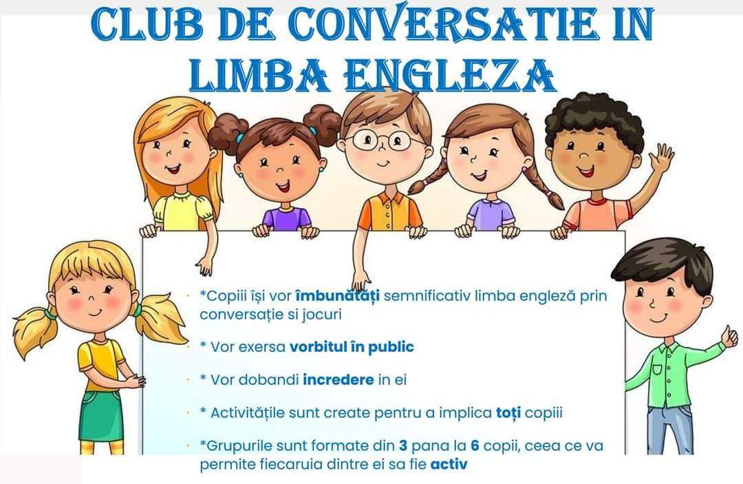 Club de conversații: Engleză, Germană + Română pentru străini!