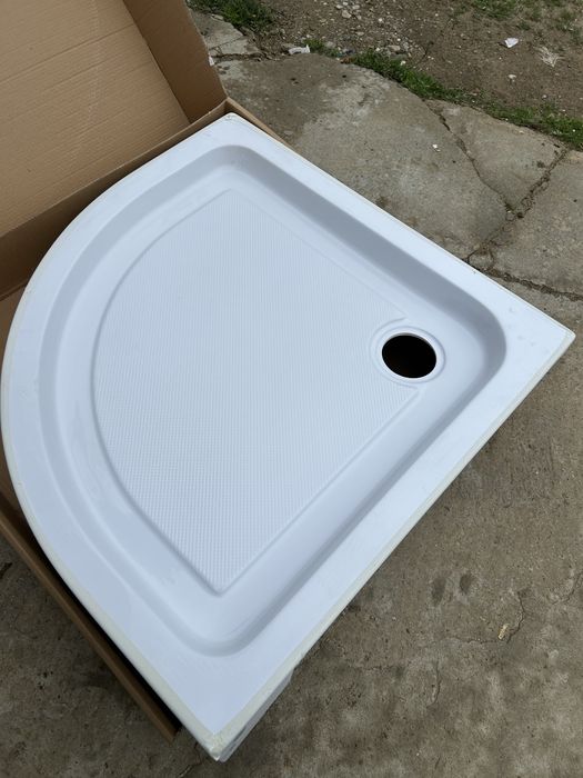 Cadita dus semirotunda 80x80x15