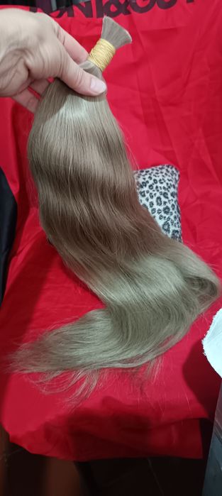 Волосы, пепельный 60см