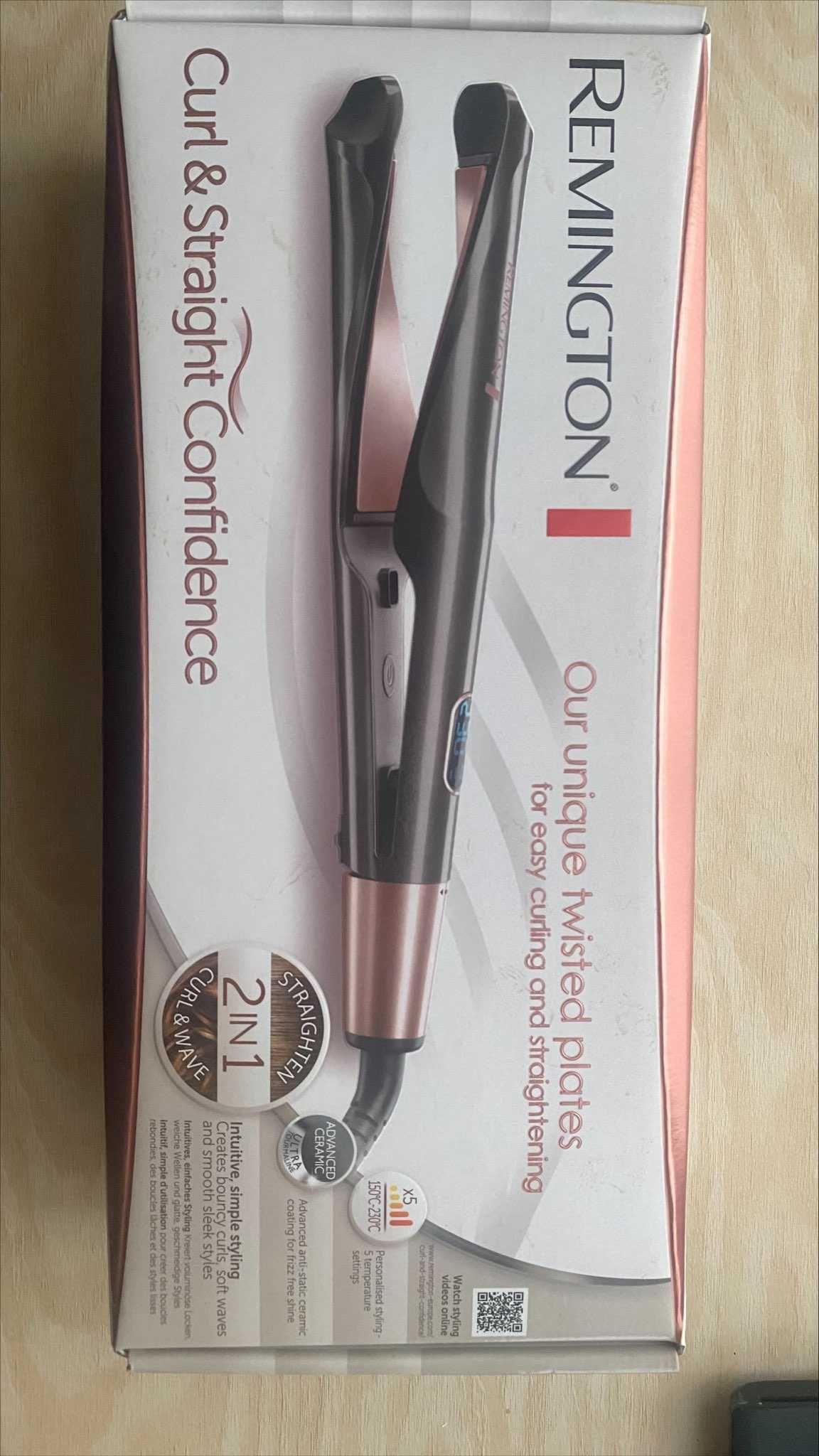 Преса за коса REMINGTON Curl & Confidence S6606 Tourmaline Ceramic