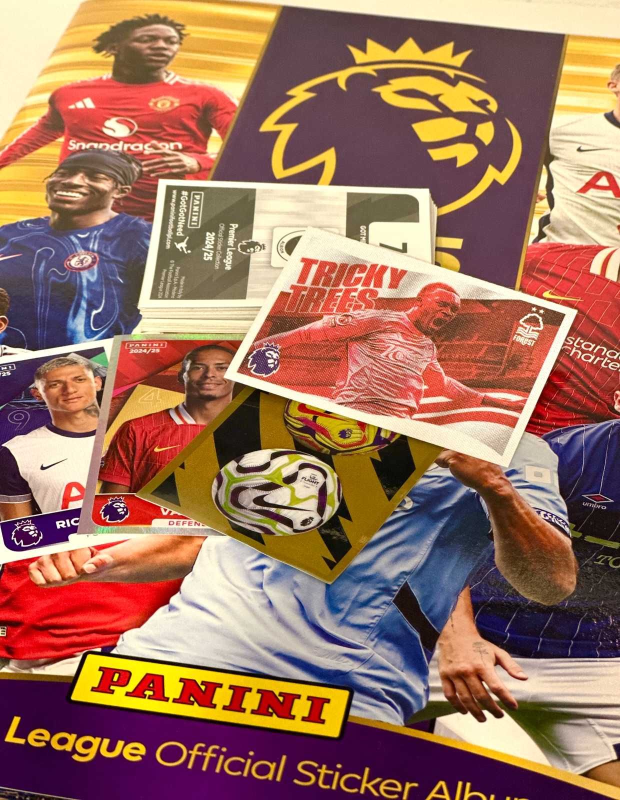 Stickere/Abtibilde Panini Premier League 2025