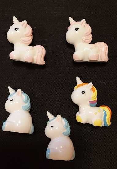 *UNICORNI_PONEI_Curcubeu_Figurine topper decoratiuni tort_I