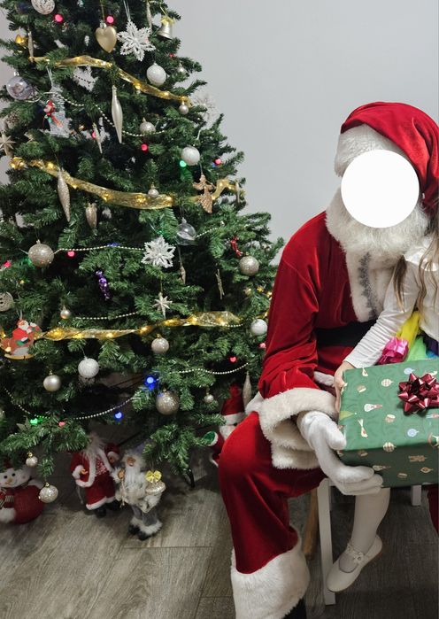 Brad de Craciun artificial cu suport fara podoabe