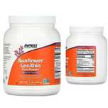 Лецитин 454g  NOW Sunflower Lecithin из Америки