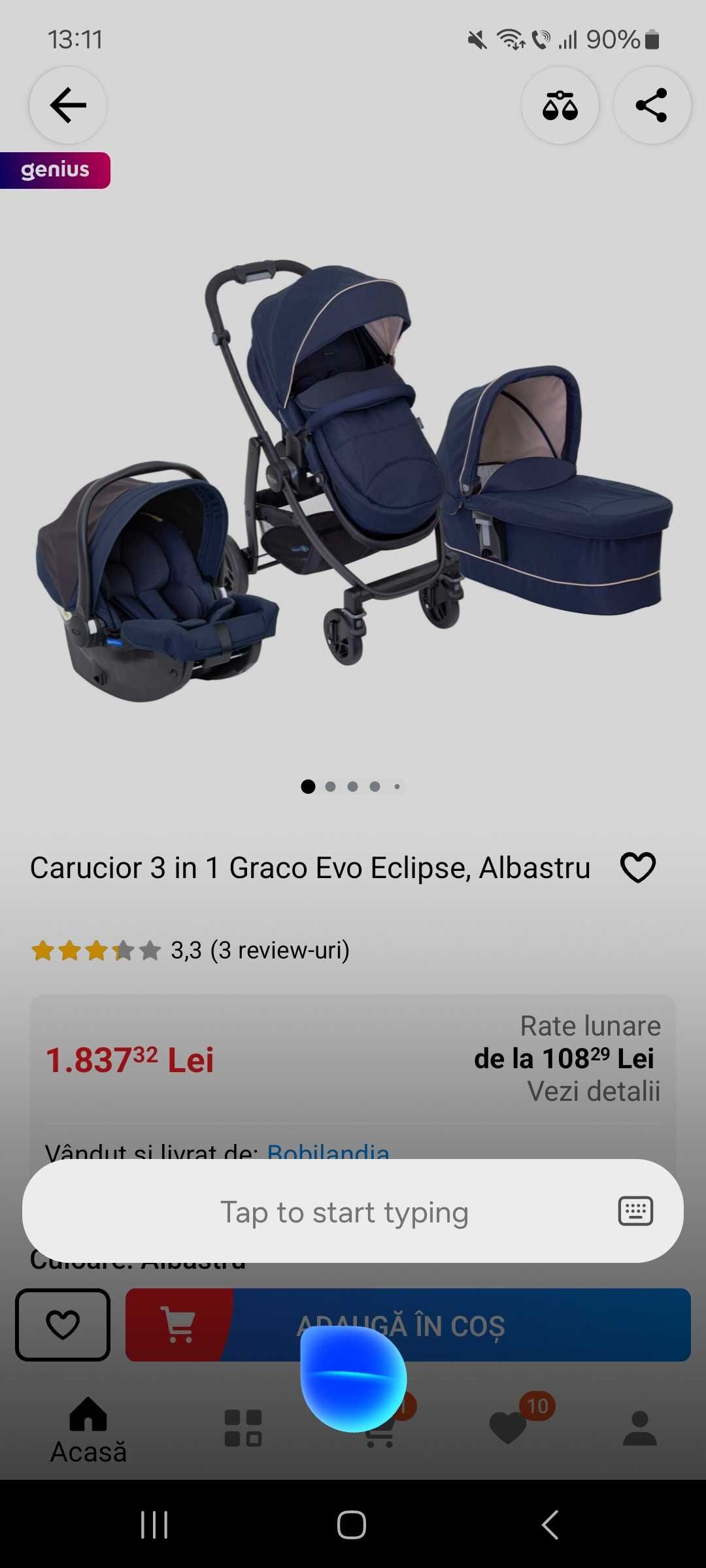 Carucior Graco evo 3in1