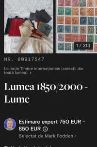 Timbre toată lumea 1850-2000