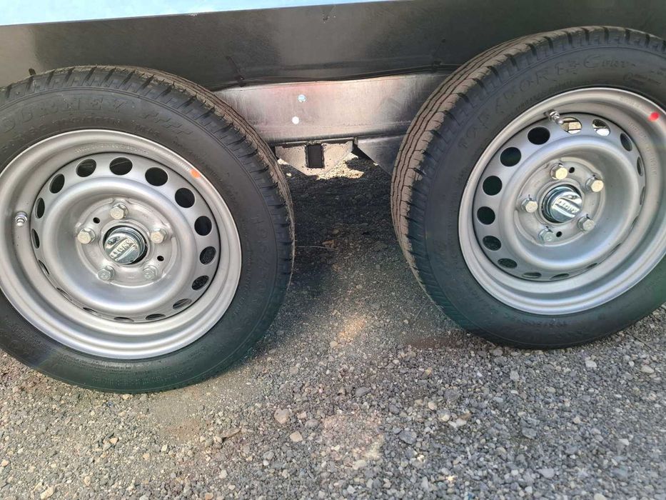 НОВО ремарке за строителна техника 3500кг