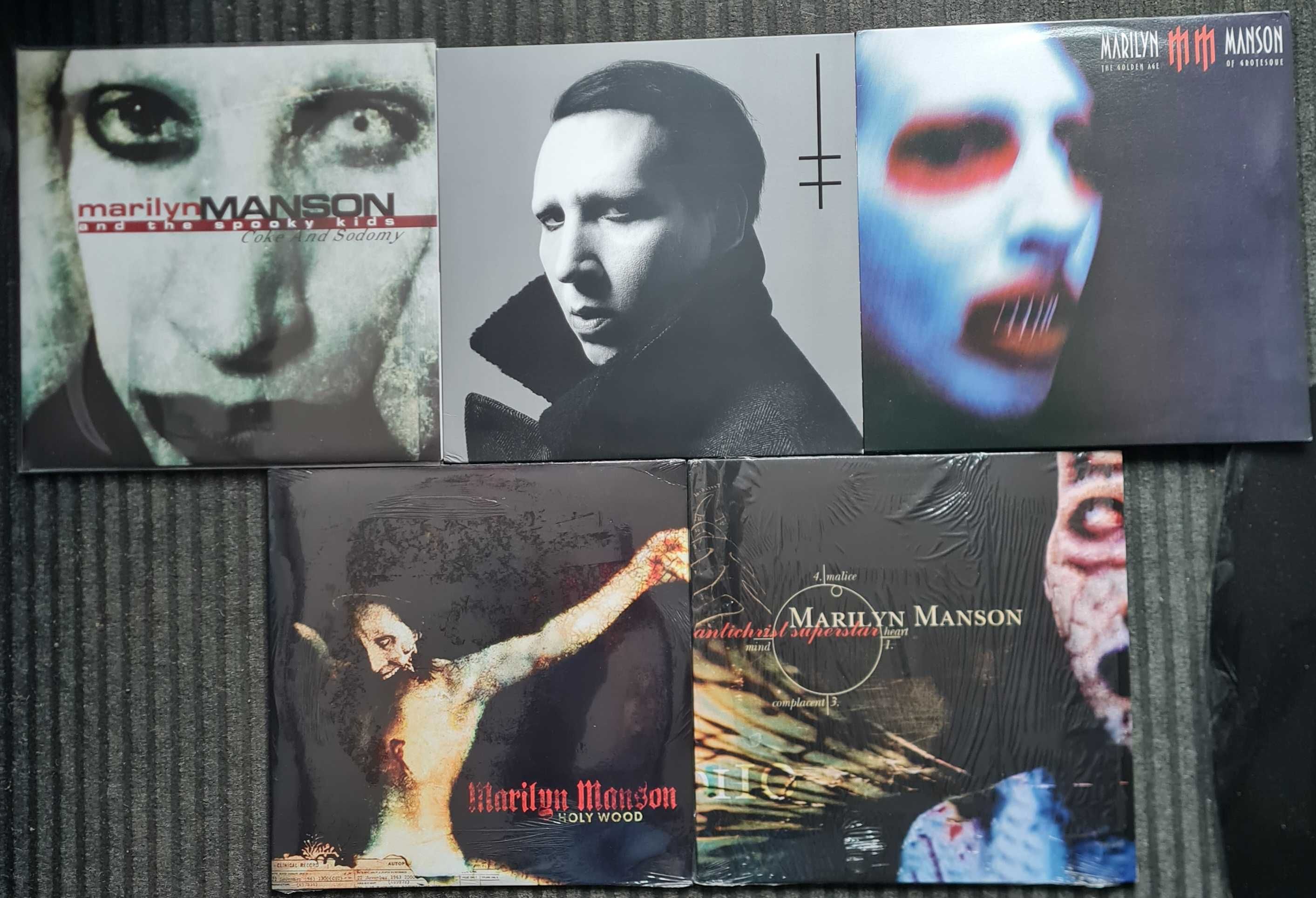 Vinyl colectie Metallica,Madonna,Queen M.Manson stare foarte buna