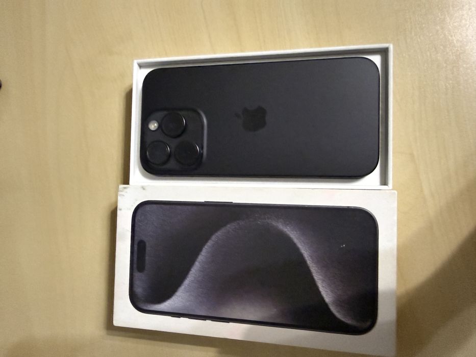 Iphone 15 pro 256 black
