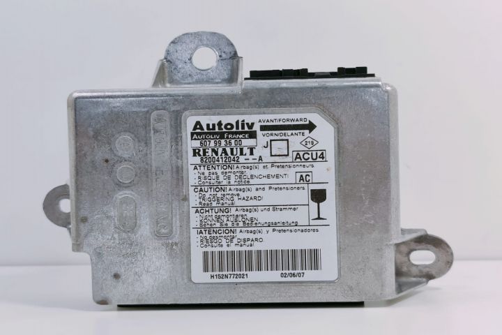 Calculator airbag Modul 8200412042A / 607993600 Renault Grand Scenic
