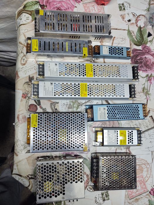 Трансформатори,лед лента и прожектори