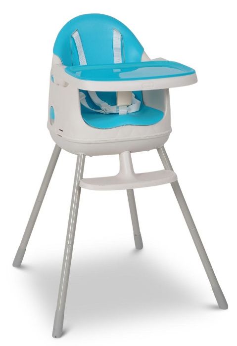 Scaun de masa pentru copii, reglabil 3-in-1, Keter Blue