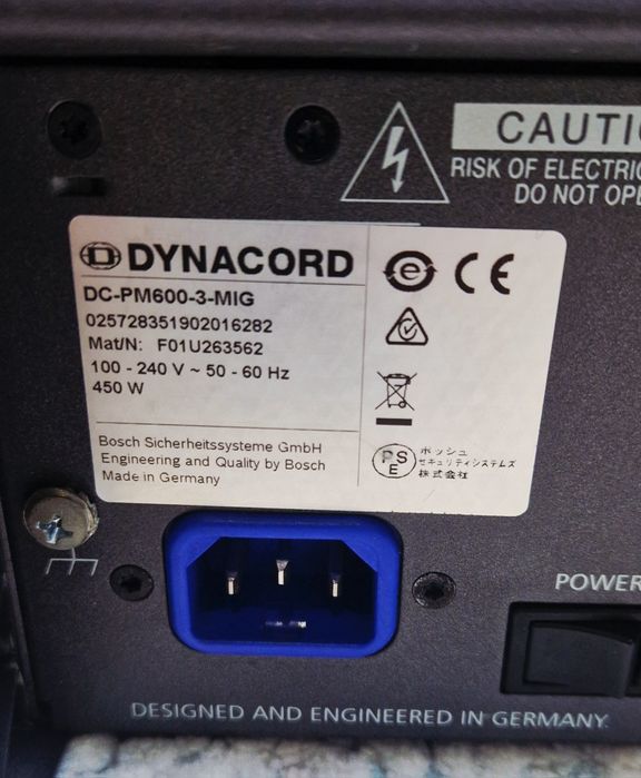 Dynacord 600-3 IMPECABIL ca NOU