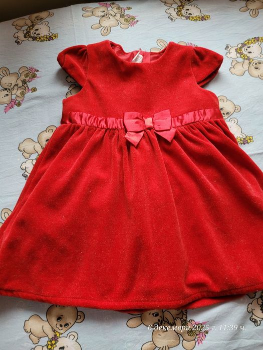 Коледни роклички 86/92