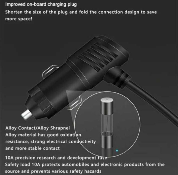 Разклонител за запалка 3в1 с 4 Гнезда - 12/24V